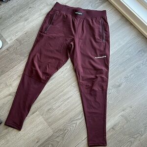 Alphalete - Infinity Joggers - Maroon (Size L)